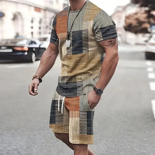 Ensemble Sportif Décontracté – Style "Street" &amp; Fraîcheur Estivale