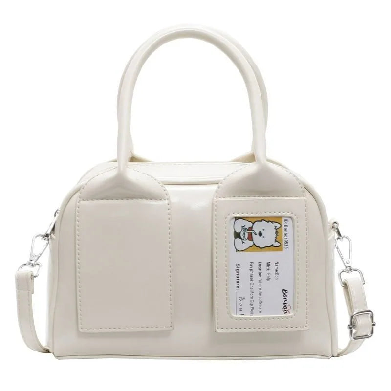 New Y2K Harajuku Shoulder Bag Women Korean Transparent Ita Bag Crossbody Bag Female Japanese Designer Trend Handbag Purse