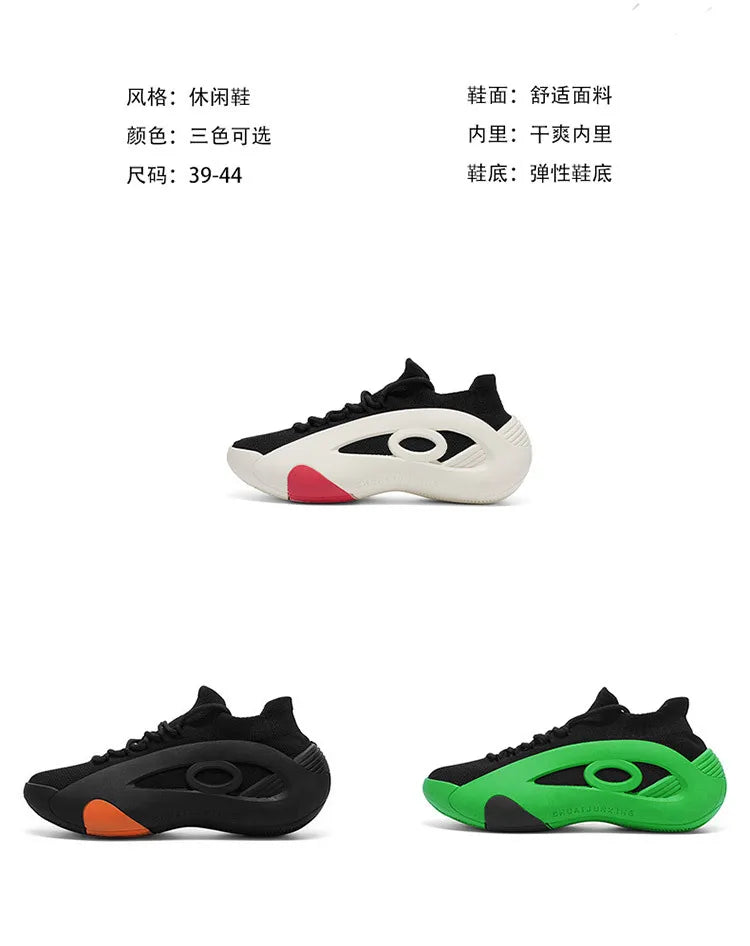 2025 Stylish Mens Mesh Shoes Comfortable Breathable Men's Casual Shoes New Men's Slip-On Sneakers Male Flats Zapatillas Hombre