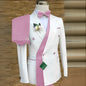 Costume de Mariage Ample Fnoexw – Style Formel, Confort Coton &amp; Braguette à Boutons