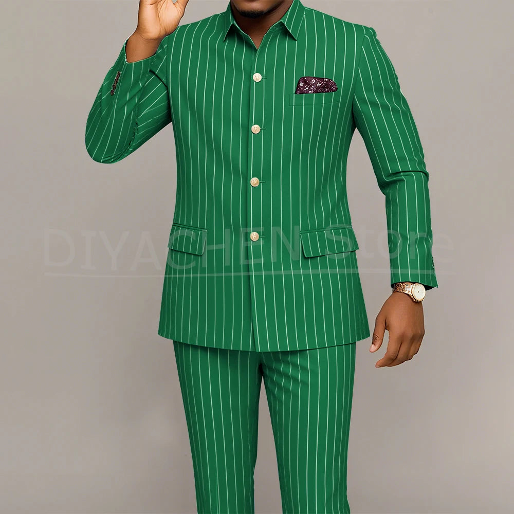 Costume Homme Slim Fit LAIDITYA – Simple Boutonnage, Style Smart Casual &amp; Sur-Mesure Artisanal