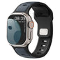 For Iwatch Series 11 10 9 8 7 6 5 4 SE3 Ultra 1 2 Silicone Strap Sports Band for Apple Watch 49mm 46mm 45mm 44mm 42mm 41mm 40mm