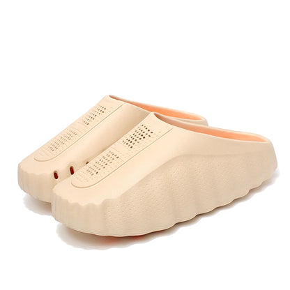 Men's Slippers Non-Slip Slides Fashion Massage Slippers Comfortable Women Slides Summer Sandals Outdoor Indoor Shoes Big Size