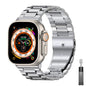 Stainless Steel titanium alloy Strap For Apple Watch Band Ultra 2 49mm 44mm 45mm 46mm 41mm Bracelet iwatch Series 6/7/8/9/10