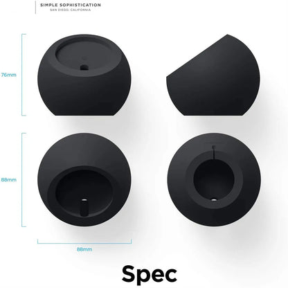 Ball Shape Magnetic Silicone Charging Desk Holder Stand for Magsafe iPhone 16 15 14 13 Macsafe Charger Dock Station Accessories