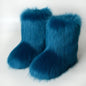 Bottes de Neige de Luxe en Fausse Fourrure EAEOVNI – Chaleur, Style &amp; Confort Gothique Chic