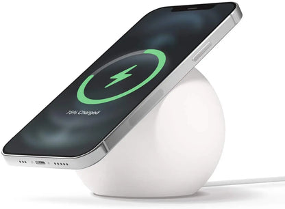 Ball Shape Magnetic Silicone Charging Desk Holder Stand for Magsafe iPhone 16 15 14 13 Macsafe Charger Dock Station Accessories
