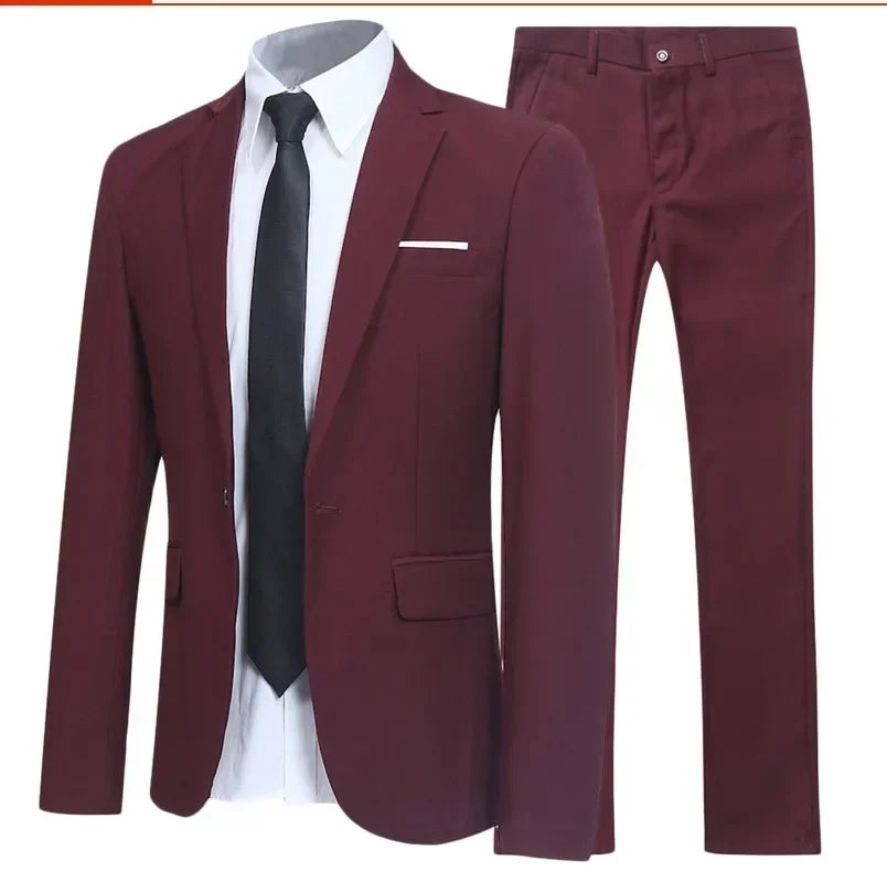 Costume Élégant pour Homme – ZHUOLIN (Modèle 0668)