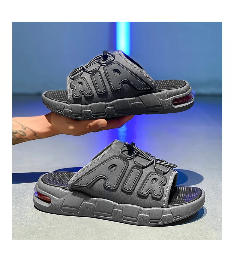 Sandales d'Extérieur Style Streetwear JRJL – Confort Coton, Semelle PVC &amp; Style Croisé
