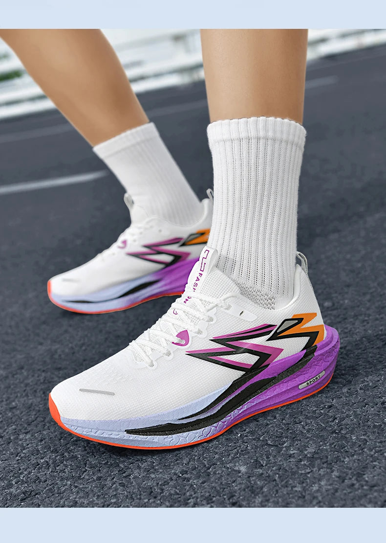 Chaussures de Running Marathon – Performance &amp; Équilibre (Unisex)