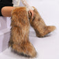 Cuissardes de Neige "Furry Punk" HSFUR – Chaleur Extrême &amp; Style Alternatif