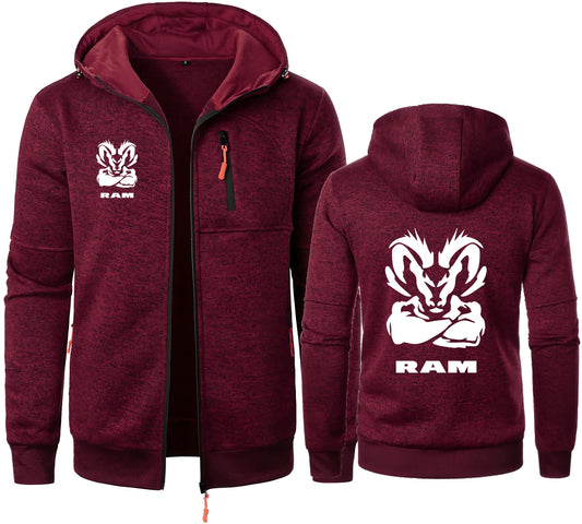 Novelty Ram 1500 Turbo Car Fans Men's Hoodies Sweatshirts DodgeLYED Jacquard Hoodie Men Hooded Male Hoody Man Sweatshirt
