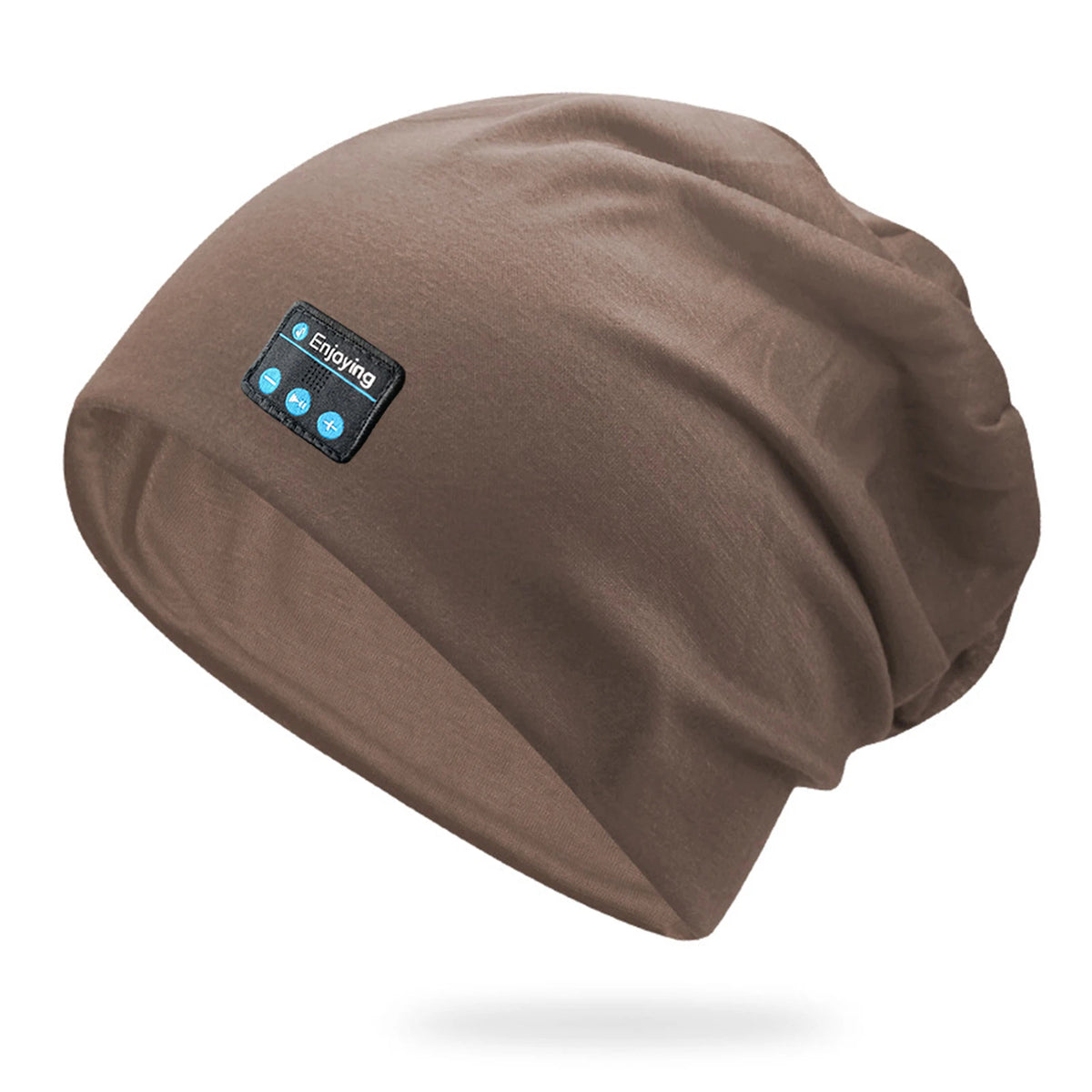 Wireless Stereo Bluetooth Headphone Summer Beanie Sleep Soft Cotton Cap Lightweight Running Earphone Headset Sports Music Hat