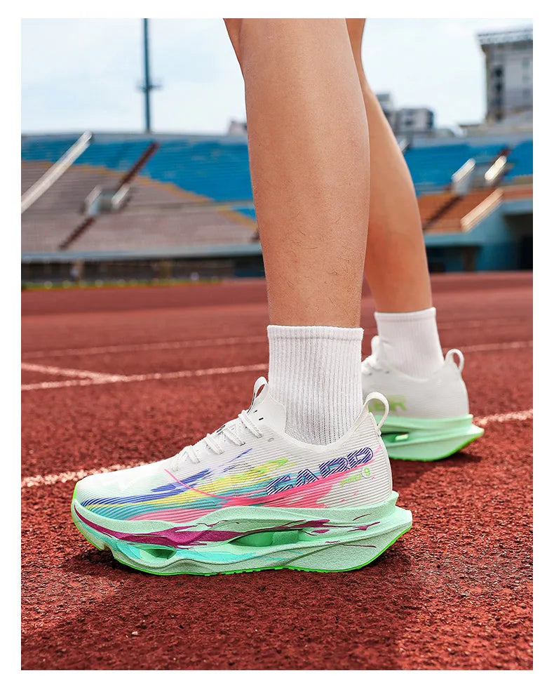 Running Shoes Men Carbon Board Marathon Speciality Sports Breathable Lightweight Women's Comfortable Athletic Sneakers