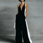 Combinaison Large "Hollow Out" Rayée – ZJASXMS Collection 2026