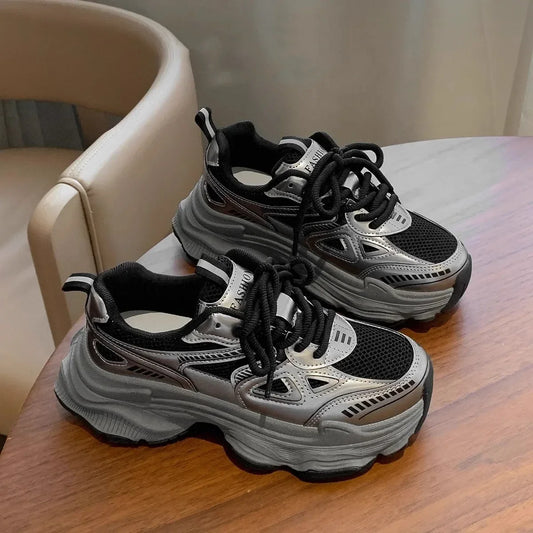 Sneakers Imperméables ROME YBQJOO 2025 – Confort Casual, Style Épuré & Semelle Plat-Compensée