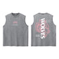 Darc Wolves Sport Vintage Washed Vest Tees Gym Bodybuilding Fitness Sleeveless T Shirts Basketball Workout Darcs Tank Tops