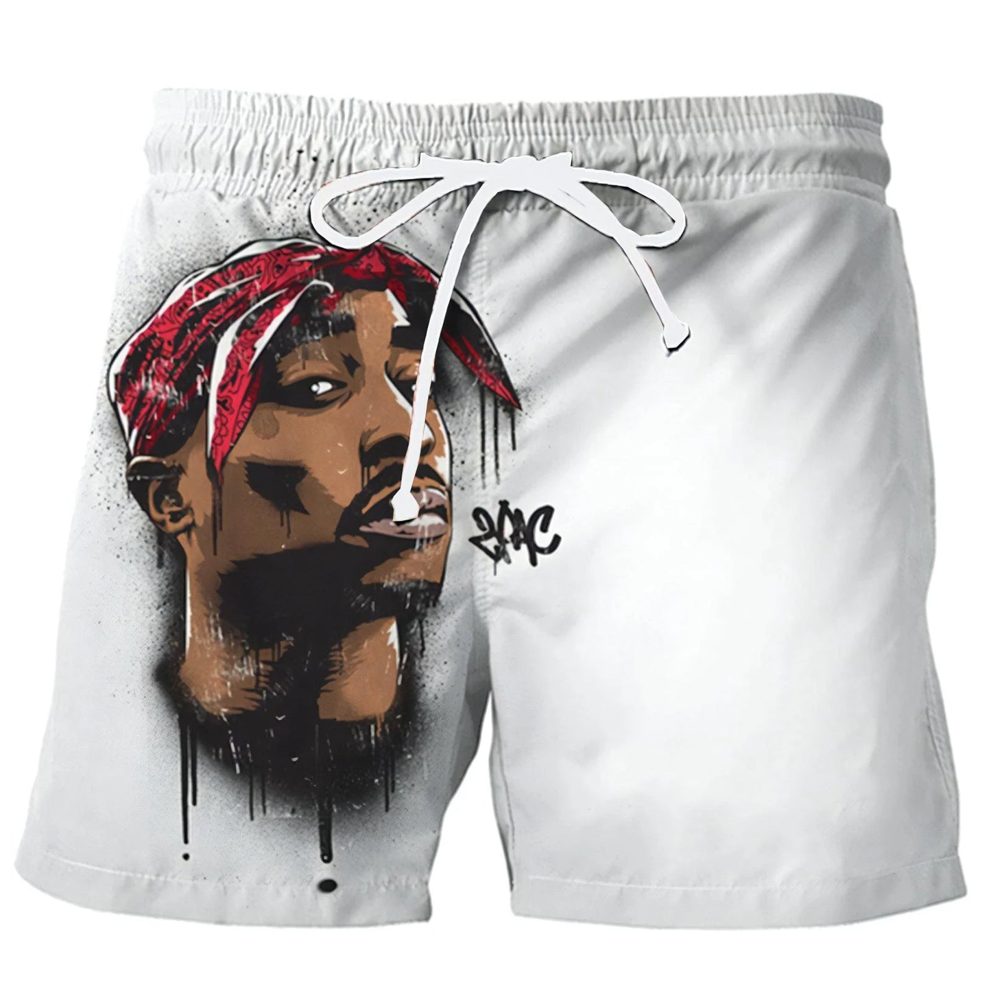 Short de Plage Imprimé "Hawaiian &amp; Sport" – Confort d'Été, Séchage Rapide &amp; Style Décontracté