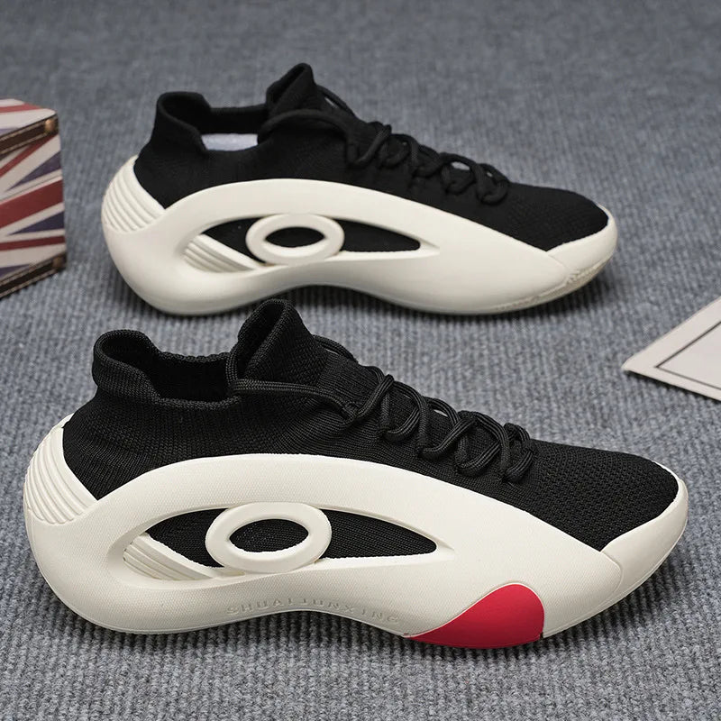 2025 Stylish Mens Mesh Shoes Comfortable Breathable Men's Casual Shoes New Men's Slip-On Sneakers Male Flats Zapatillas Hombre