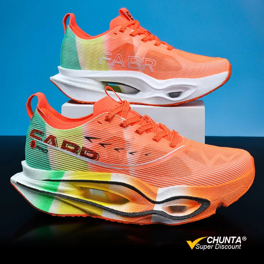 Running Shoes Men Carbon Board Marathon Speciality Sports Breathable Lightweight Women's Comfortable Athletic Sneakers
