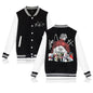 Rapper MGK Lost Americana Tour Album Baseball Uniform Hoodie Jacket Unisex Harajuku Sweatshirt Fan Gift