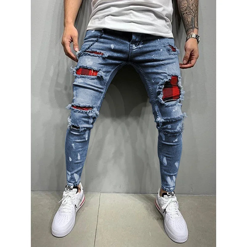 Jean Coupe Pencil en Denim Premium – Style Casual, Taille Basse &amp; Délavage Clair