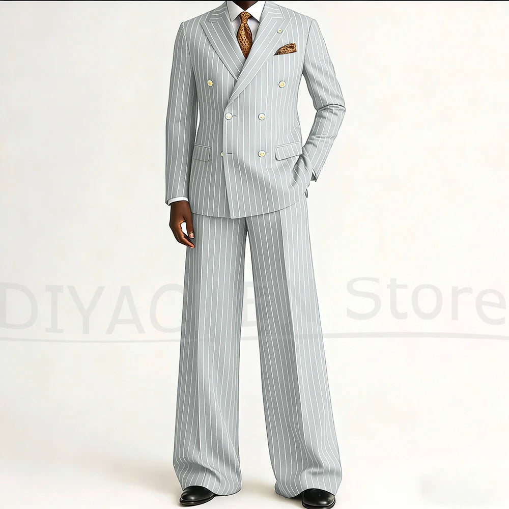 Ensemble Costume de Cérémonie Double Boutonnage – LAIDITYA