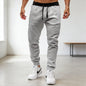New Men's Blue Trend print Casual Sports Pants Running Workout Jogging Long Pants Gym Sport Trousers for Men Jogger Sweatpants