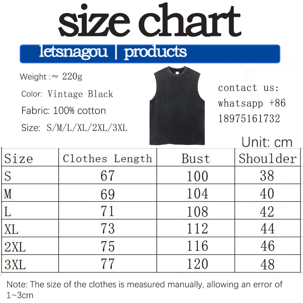 Darc Wolves Sport Vintage Washed Vest Tees Gym Bodybuilding Fitness Sleeveless T Shirts Basketball Workout Darcs Tank Tops