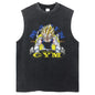 Débardeur Hip-Hop DRAGON BALL – Style Streetwear, Maille Coton &amp; Confort Four Seasons