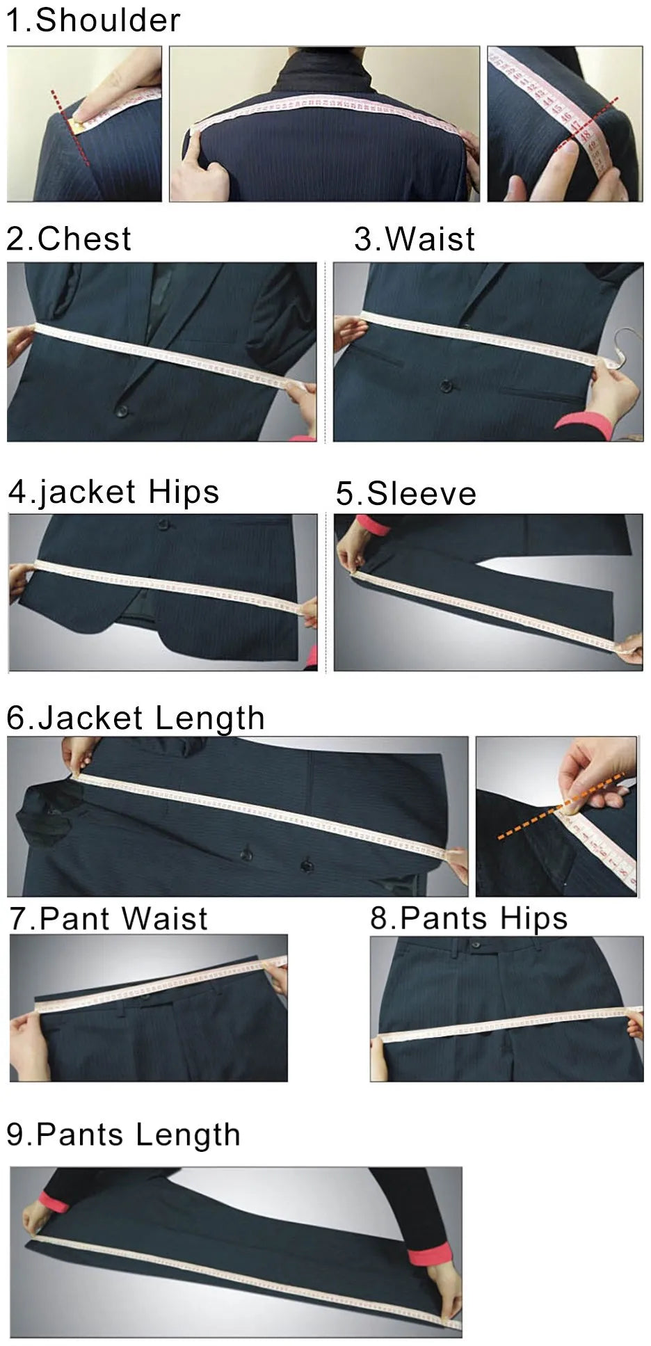 New Pink Men's 3 Pieces Suit Formal Business Notch Lapel Slim Fit Tuxedos Best Man Blazer For Wedding(Blazer+Vest+Pants)