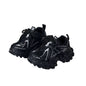 Thick-soled Children's Sports Shoes Autumn Leather Fashion Girl's Running Shoes Boys' Casual Shoes Lace-up Soft Sole Kids Shoes