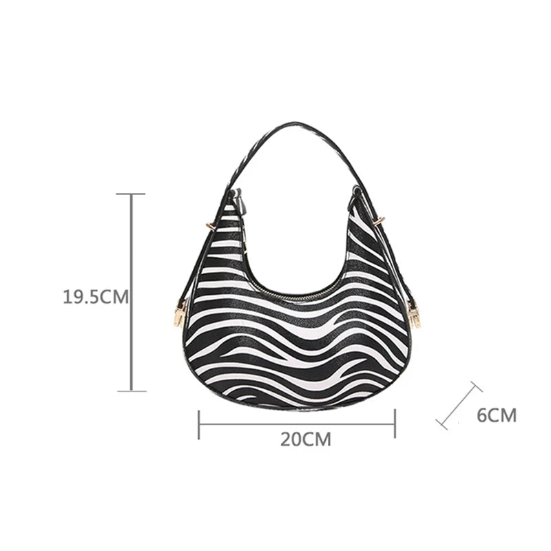 Yogodlns Hobo Bag - Trendy Animal Print