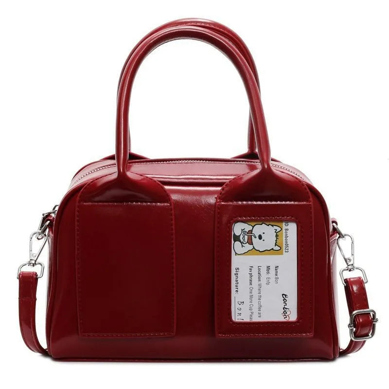New Y2K Harajuku Shoulder Bag Women Korean Transparent Ita Bag Crossbody Bag Female Japanese Designer Trend Handbag Purse