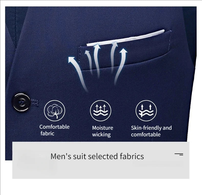 Costume Élégant pour Homme – ZHUOLIN (Modèle 0668)