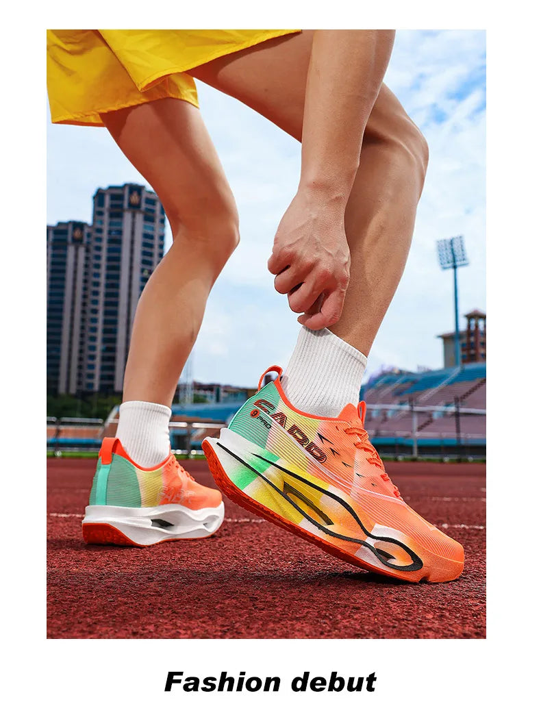 Running Shoes Men Carbon Board Marathon Speciality Sports Breathable Lightweight Women's Comfortable Athletic Sneakers