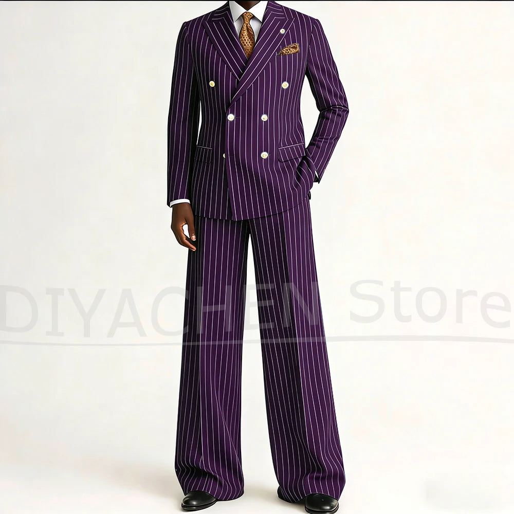 Ensemble Costume de Cérémonie Double Boutonnage – LAIDITYA