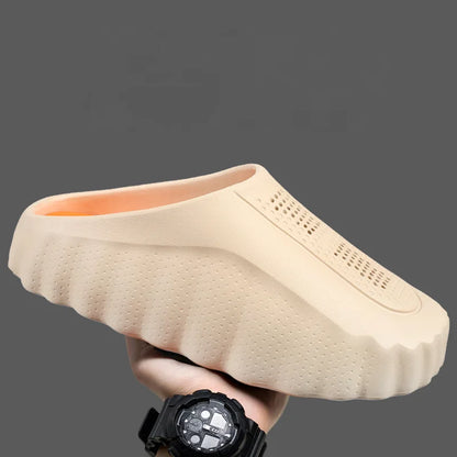 Men's Massage Slippers Indoor Outdoor Sandals Beach Comfortable Soft Slides Clogs Casual Shoes Men Women Home Summer Slippers