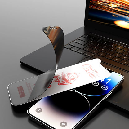 Matte Privacy Screen Protector For iPhone 17 Pro Max Air 14 15 13 11 12 16 Pro Max 7 6 8 Plus XR XS X SE 2 3 Soft Ceramic Film