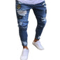 Jean Coupe Pencil en Denim Premium – Style Casual, Taille Basse &amp; Délavage Clair