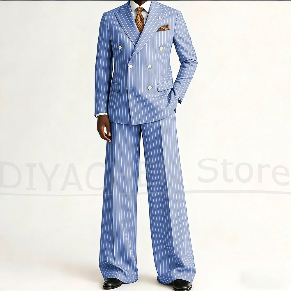 Ensemble Costume de Cérémonie Double Boutonnage – LAIDITYA