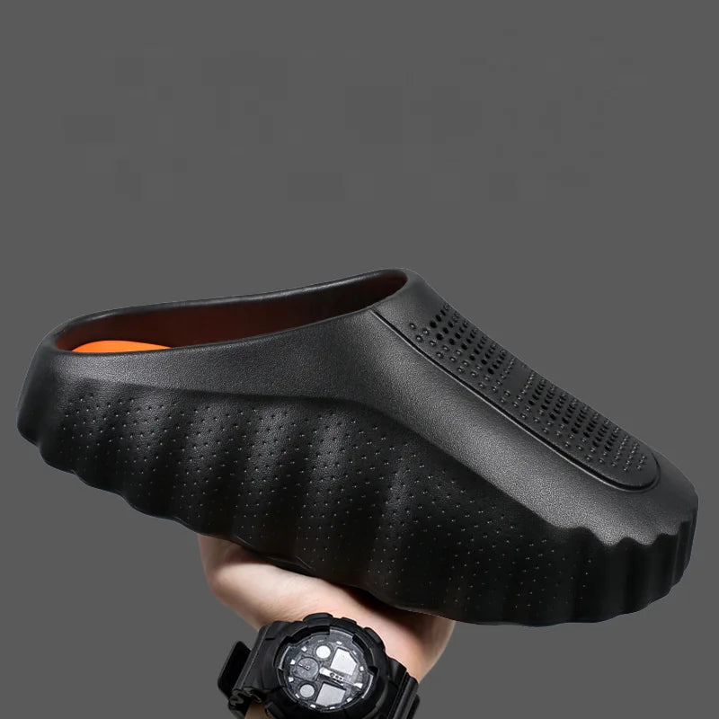 Men's Massage Slippers Indoor Outdoor Sandals Beach Comfortable Soft Slides Clogs Casual Shoes Men Women Home Summer Slippers