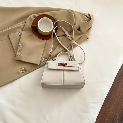 Brand Luxury Trapezoidal Clutch Bag Hardware Lock Design Square Bag Fashion Shoulder Handbag Crossbody Women Evening Clutches