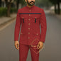 Ivory Formal Safari Suit Custom Made Indian Menswear for Wedding Groom Men's 2pcs Set Jacket Pants Slim Fit Party Dress