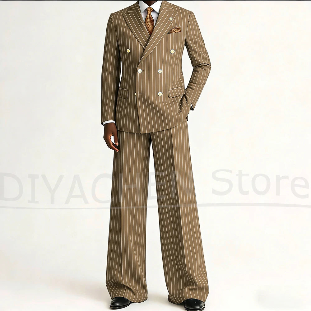 Ensemble Costume de Cérémonie Double Boutonnage – LAIDITYA