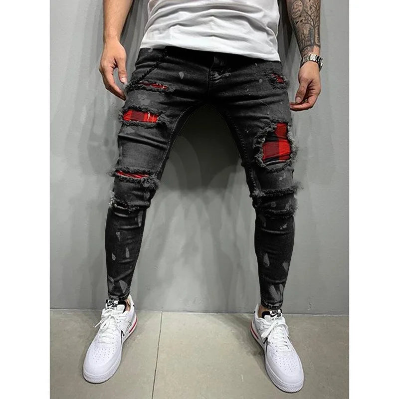 Jean Coupe Pencil en Denim Premium – Style Casual, Taille Basse &amp; Délavage Clair