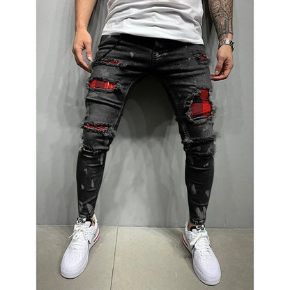 Jean Coupe Pencil en Denim Premium – Style Casual, Taille Basse &amp; Délavage Clair
