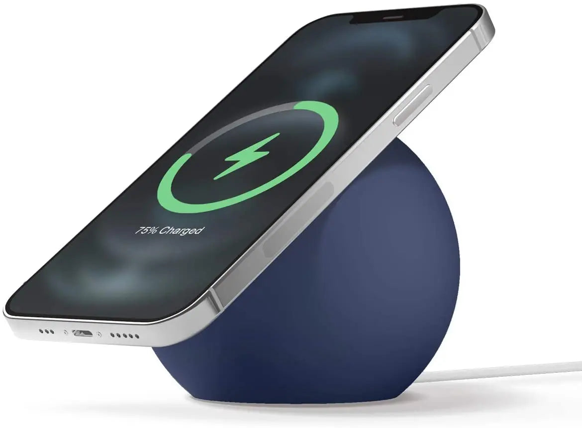 Ball Shape Magnetic Silicone Charging Desk Holder Stand for Magsafe iPhone 16 15 14 13 Macsafe Charger Dock Station Accessories