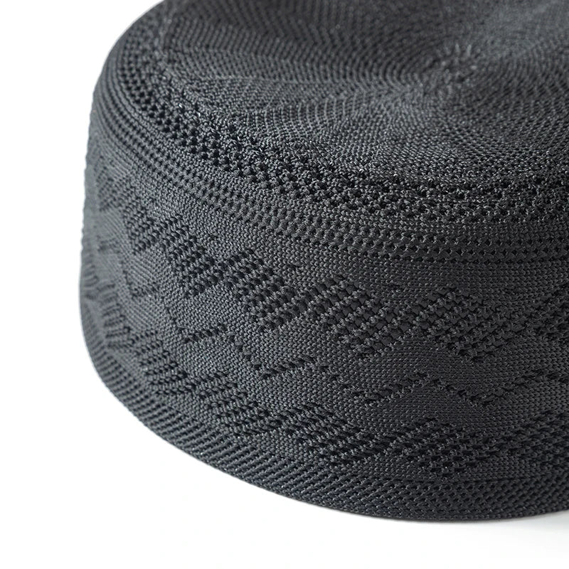 Islamic Man Turban Keffiyeh Turkish Kufi Cap - New Muslim Prayer Hat Jewish Hijab for Men Saudi Arabia Indian Style
