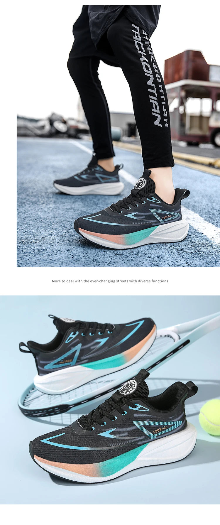 Chaussures de Light Running – Respirabilité &amp; Amorti (Unisex)